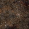 Туманность «Полумесяц» (NGC 6888) в созвездии Лебедь 